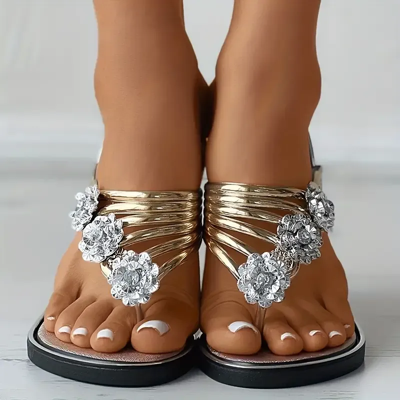 Forward Women's Floral Flip Flops