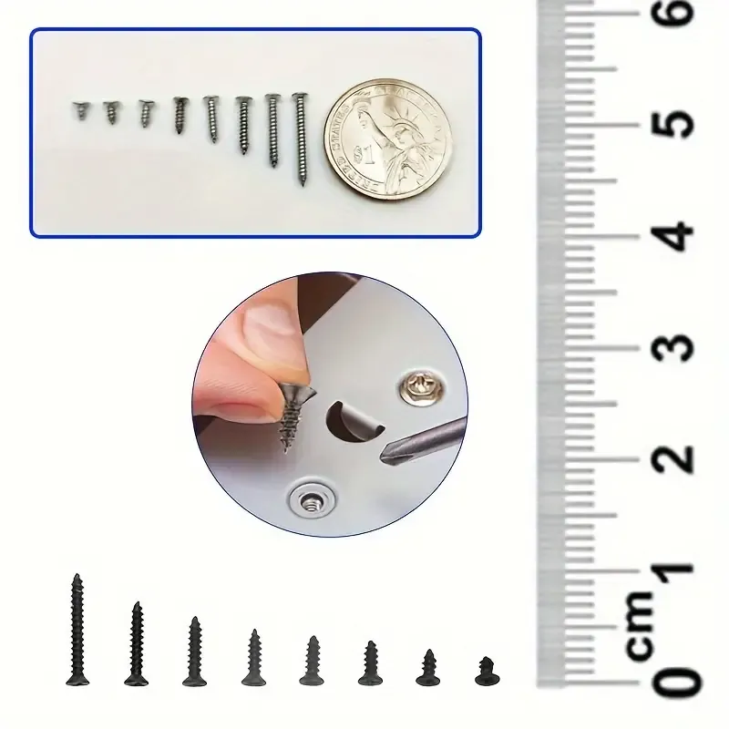 Black Phillips Self Tapping Screw Assortment Kit
