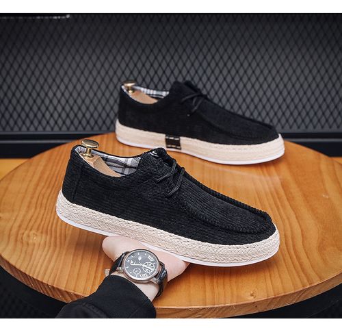 Men's slip-on shoes corduroy men's shoes casua