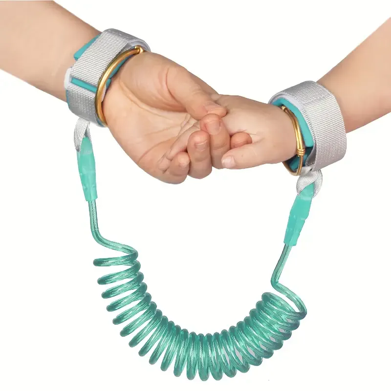 2 Meters Safety Harness Strap, Safety Hand Rope, Anti-lost Wrist Link, Anti-lost Wristband Traction Rope, Multifunctional Safety Leash