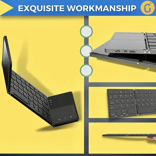 ⌨Portable Foldable Bluetooth keyboard