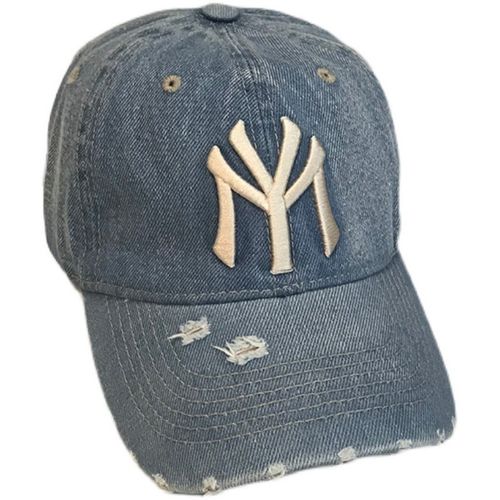 Ladies Denim Baseball Cap - Adjustable, Sun Protection