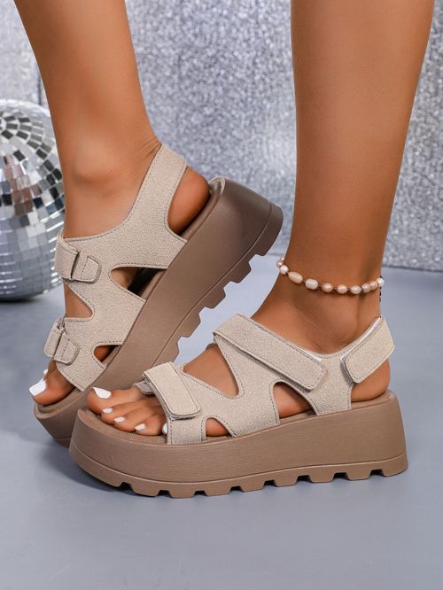 Ethnic style new rhinestone beaded wedge