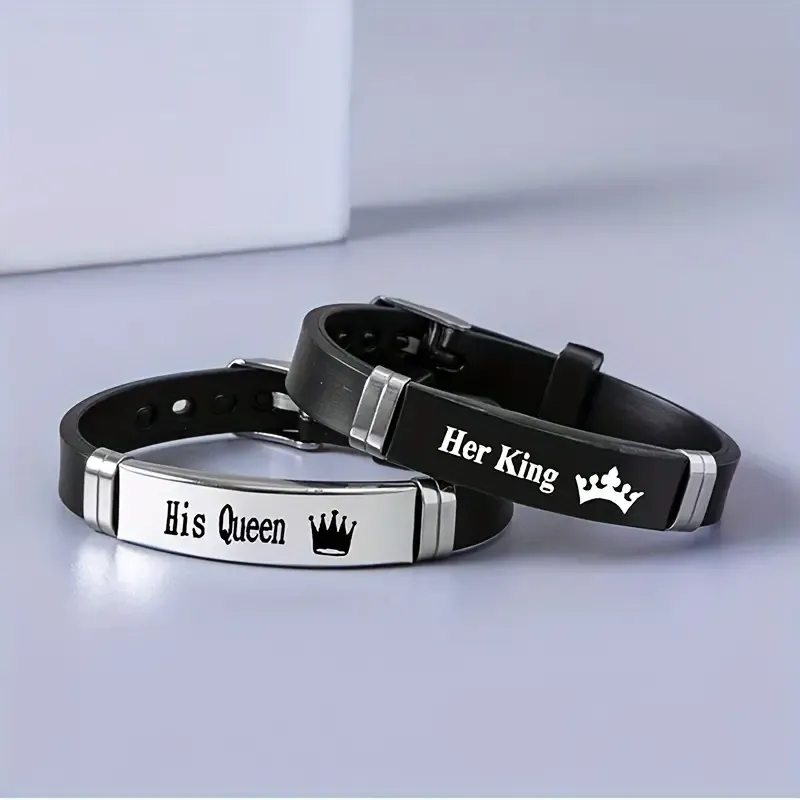 Black Steel Bracelets