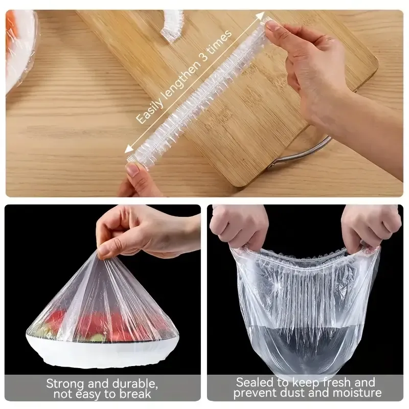 Disposable Elastic Food Covers