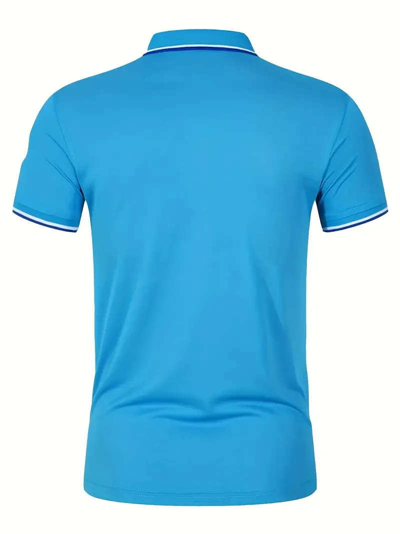 Men's Short Sleeve Lapel Shirt