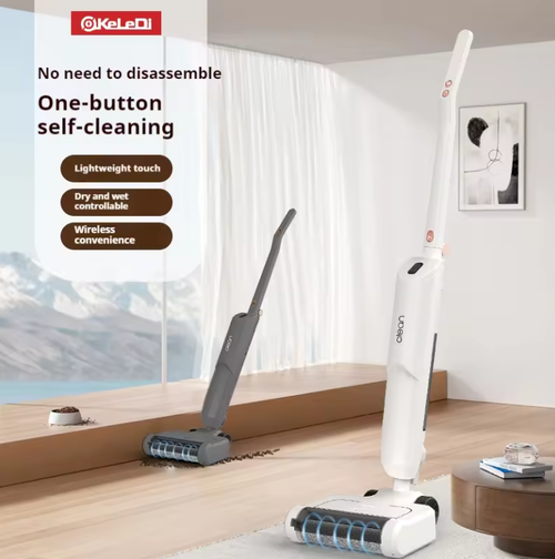 Intelligent floor scrubber
