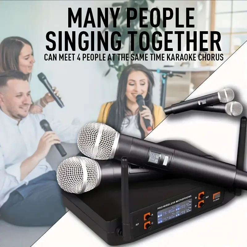 D4 Pro Wireless Microphone System