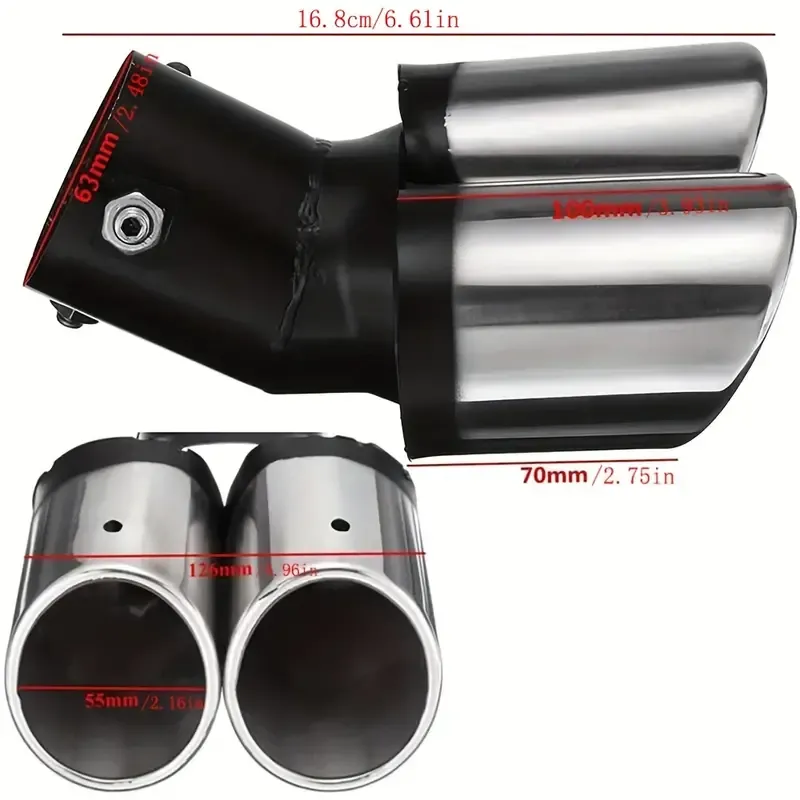 Universal Chrome Tail Pipe