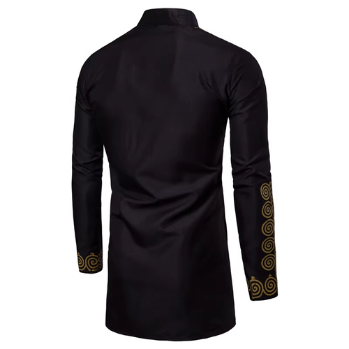 Men's Traditional African Dashiki Shirt Set
