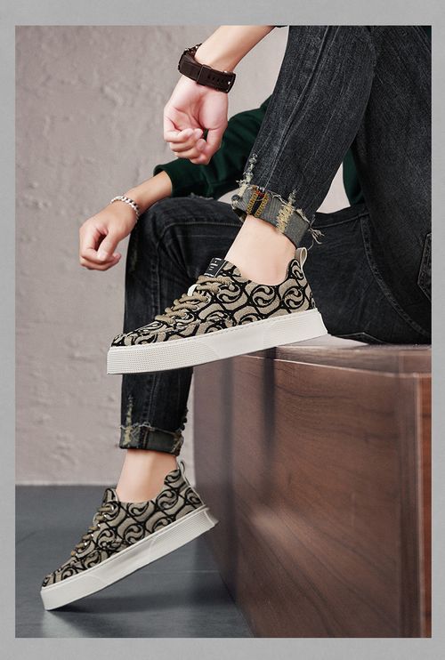 Men's sneakers men's thick-soled trendy shoes sports casual shoes