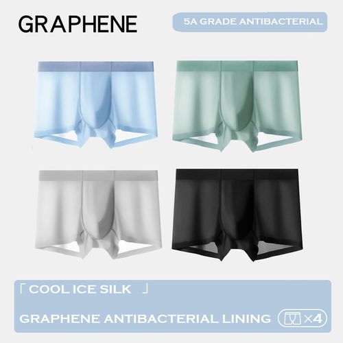 🔥🔥4pc Lightweight, breathable, quick-drying, 5A-grade antibacterial boxer pants, say goodbye to the hot summer🔥