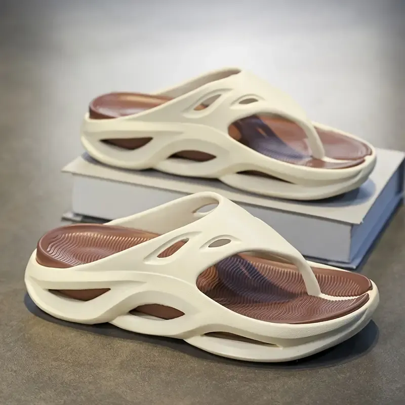 Universal Casual EVA Sport Sandals & Slides for Men - Summer Breathable Lightweight Non-Slip Open Toe Slippers for Daily & Casual Use