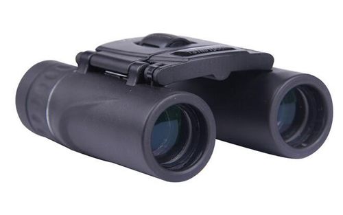 8x21 Binoculars for Adults and Kids Folding Compact Lightweight Small Binoculars for Bird Watching Hiking Travel Concerts Mini for Hiking (Black, One Size)