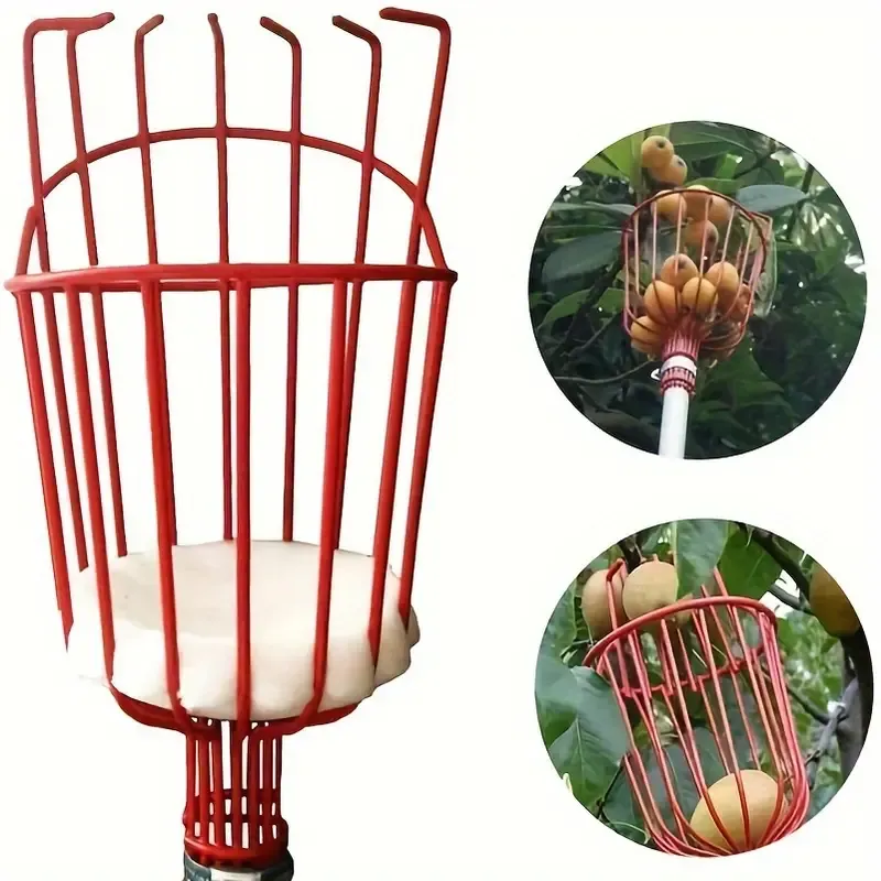 Easy-Harvest Adjustable Fruit Picker Set - Lightweight Aluminum, No Power Needed