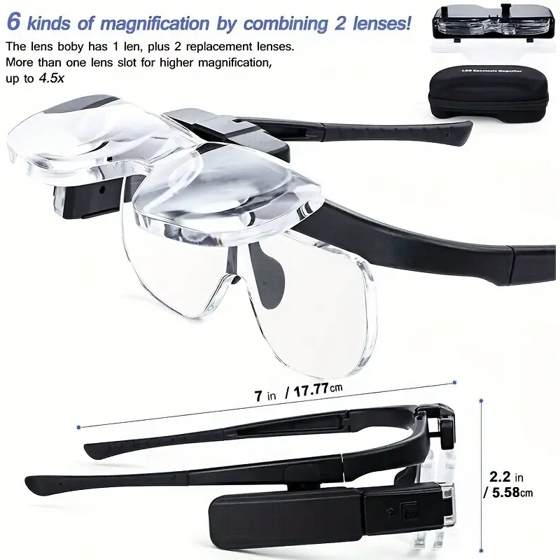 Headband Magnifying Glasses