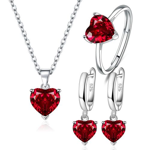 Exquisite 925 Sterling Silver Heart