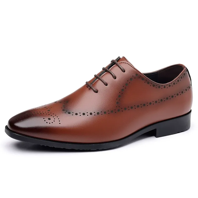 Business suit soft sole suit summer casual leather shoes for men