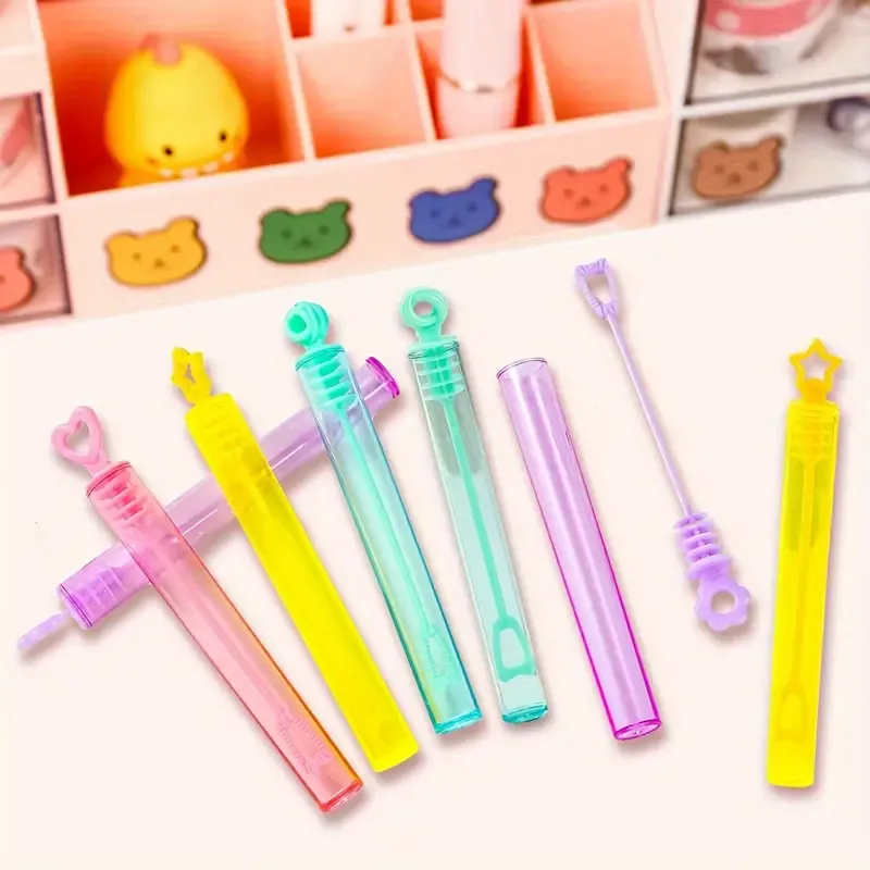 Macaron Color Bubble Wands