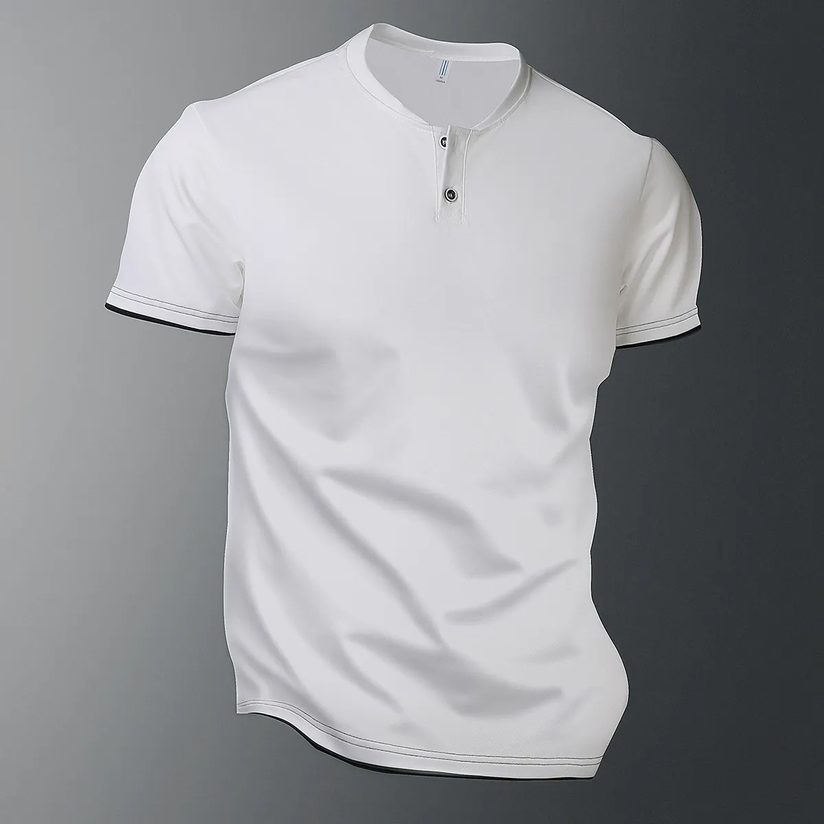Casual sports T-shirt thin breathable cool loose sweatshirt men