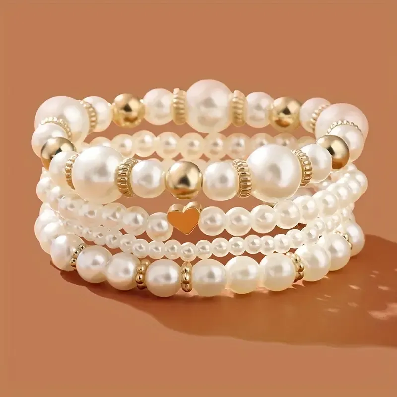 Exquisite Delicate Imitation Pearl Beaded Boho