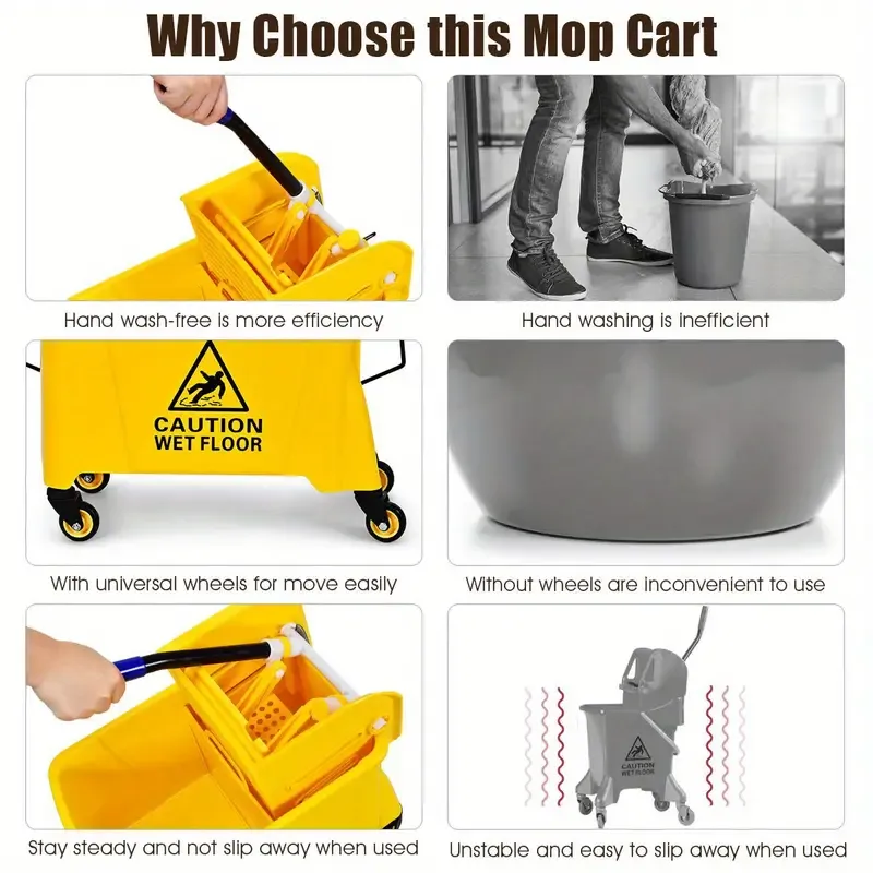 Commercial Mop Bucket