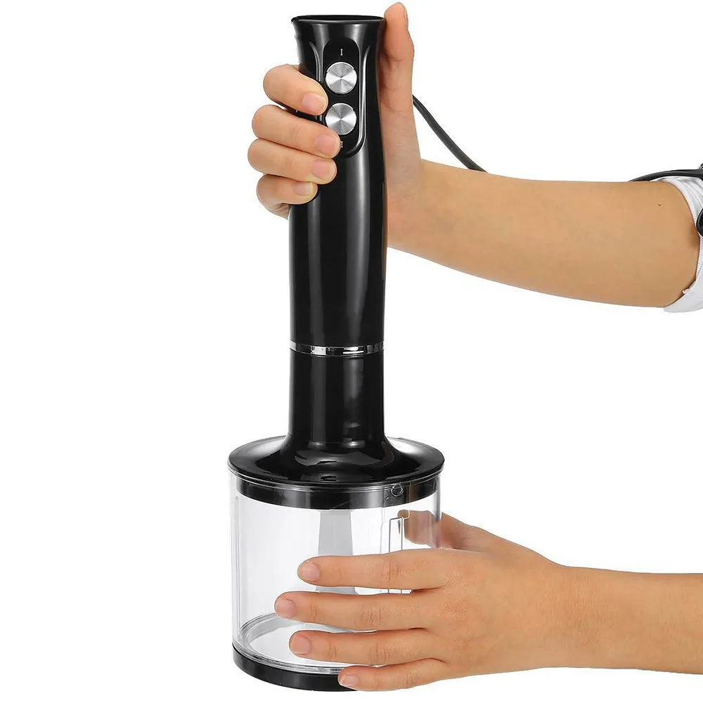 Food blender, food mixer, egg beater, 4-in-1 household handheld juicer, milkshake, meat grinder