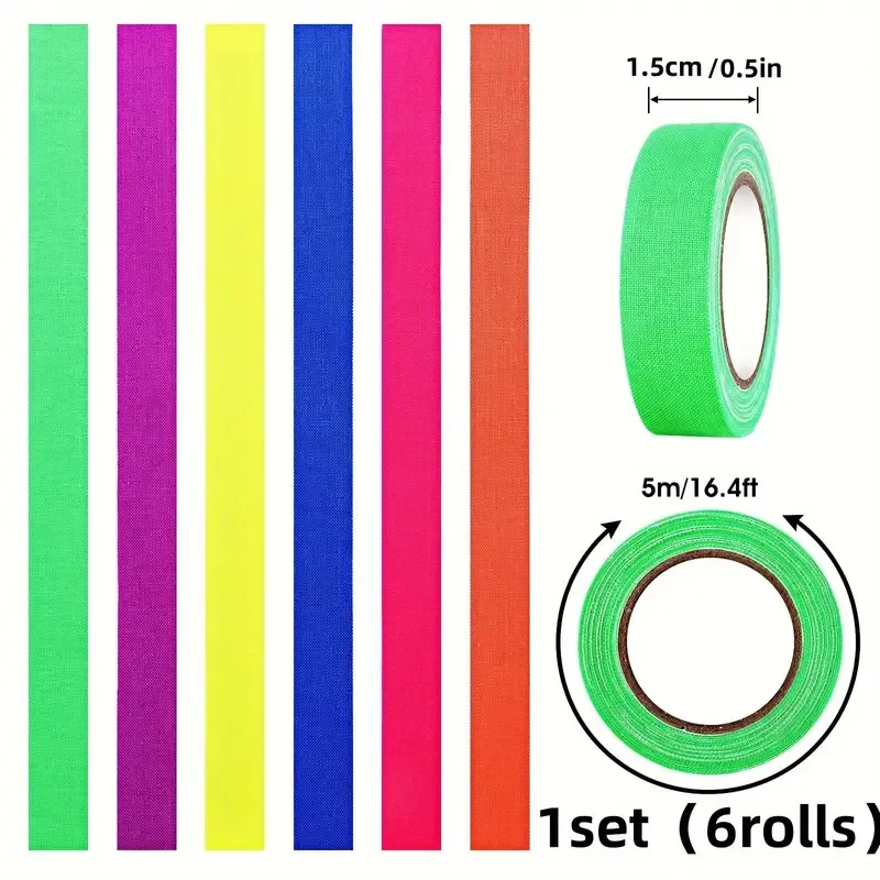 Glow-In-The-Dark Uv Reactive Tape