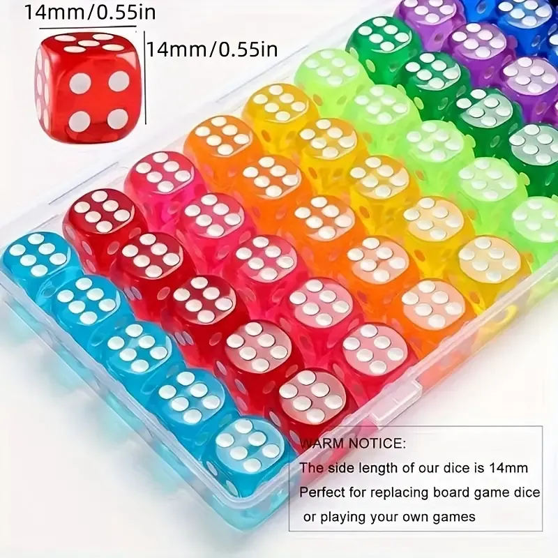 Acrylic Game Dice Set