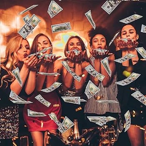 Golden Handheld Cash Gun