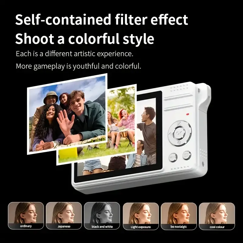 Dual-Lens Digital Camera for Youngsters