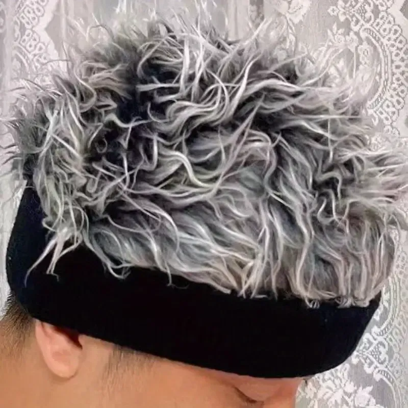 Synthetic Hair Wig Hat - Breathable Cap
