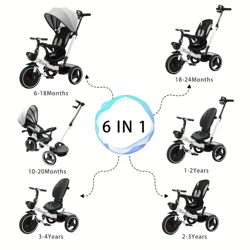 Deluxe Baby Tricycle