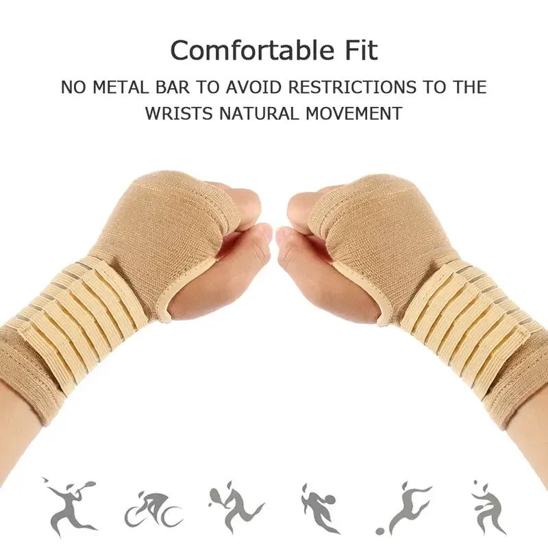 Elastic Bandage Wrist Guard Support
