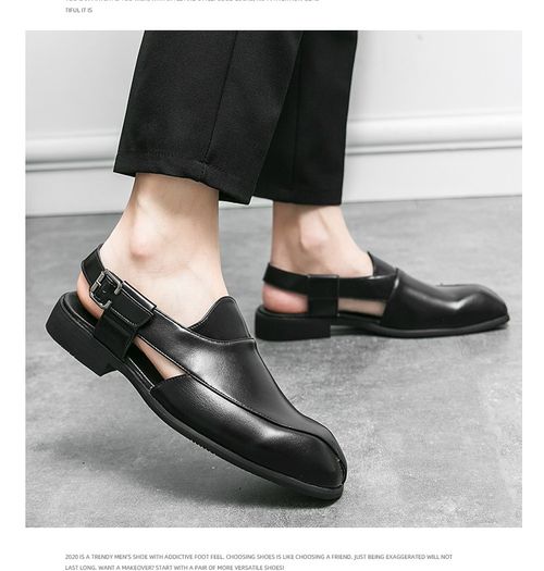 Fashionable, breathable and lightweight British-style genuine leather cool shoes