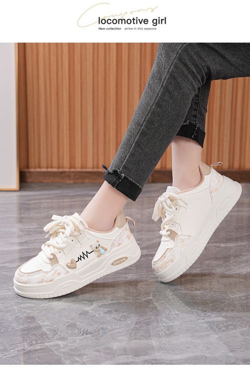 women's thick sole height increasing sports shoes