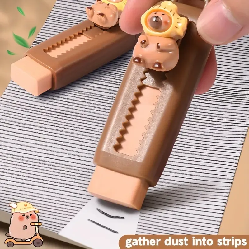 Adorable Bamboo Push-Pull Eraser