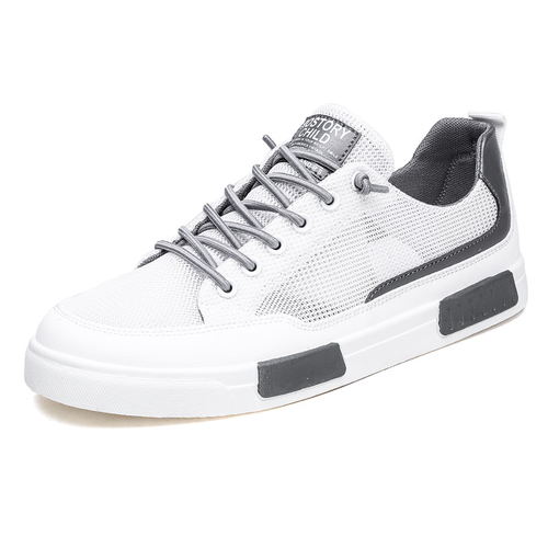New thin mesh perforated mesh shoes for sports white sneakers