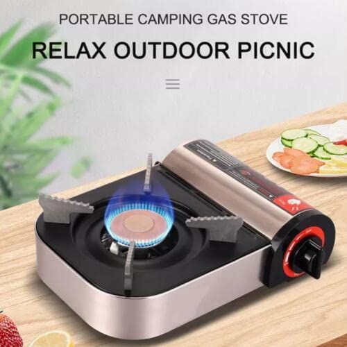 Portable Gas Cooker Stove Butane Burner Camping Indoor Tabletop Outdoor