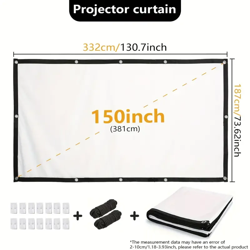 Ultra-high-definition Curtain