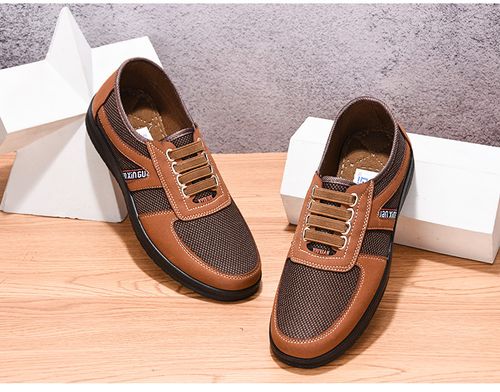 Men's spring breathable non-stinky men's cas