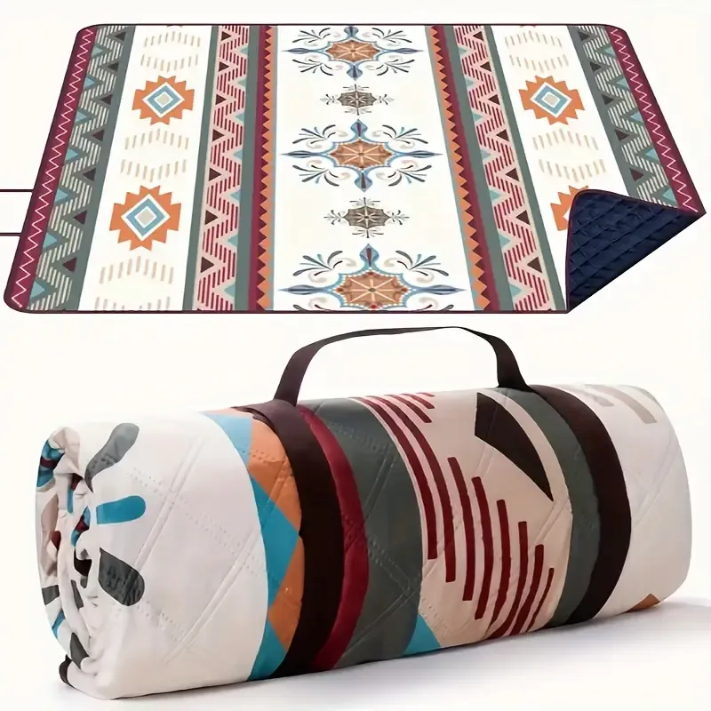 Outdoor Camping Picnic Blanket, Portable Beach Mat, Camping Mat, Beach Mat For Camping, Beach, BBQ Picnic, Hiking, Travel