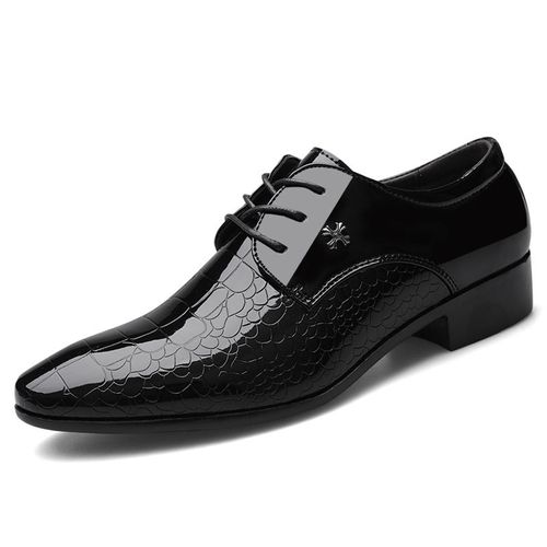 New men's leather shoes, men's business formal shoes, plus size shoes