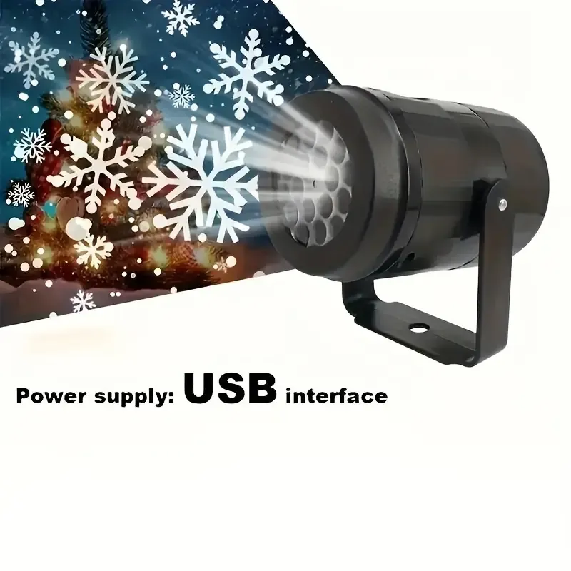 Snowflake Projection Lamp