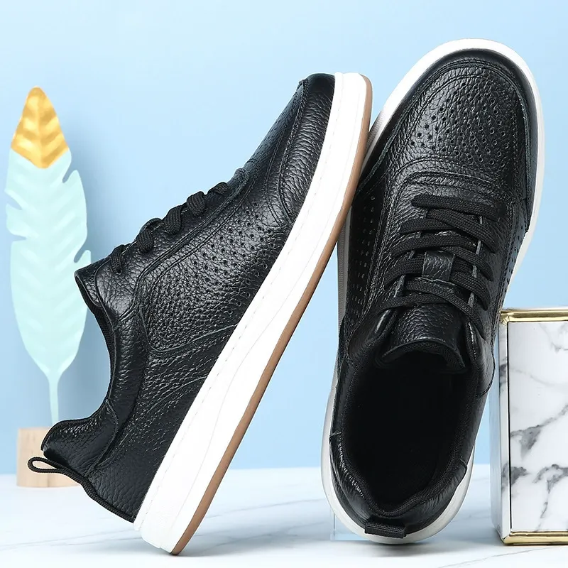 men's breathable thick-soled sneakers