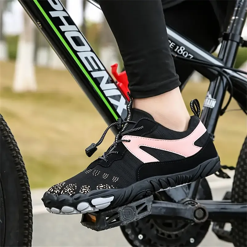 Women's Outdoor Hiking Shoes, Non-Slip Thick Sole Climbing Shoes, Cycling Camp Shoes, Travel Trail Running Shoes, Five-Toe Cut-Resistant Water Shoes, Quick-Drying Driving Shoes
