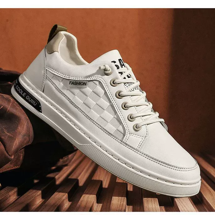 Men's summer waterproof non-slip casual leather shoes men's sneakers