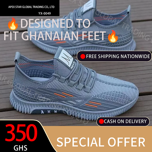 Men's Slip On Breathable Durable Knit Jogging Shoe With Adjustable Shoelace, Comfy Sneakers For Outdoor Workout Training