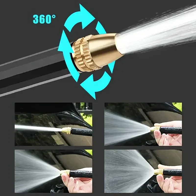 High-Pressure Car Wash Hose Set