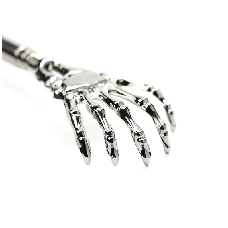 1pc Portable Retractable Stainless Steel Back Scratcher, Scratching Massager, Scratch Back, Scratch Itch Maker